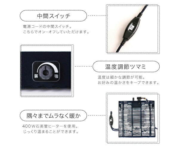 オーバル&ラウンドデザイン天板リバーシブルこたつテーブル Paleta パレタ