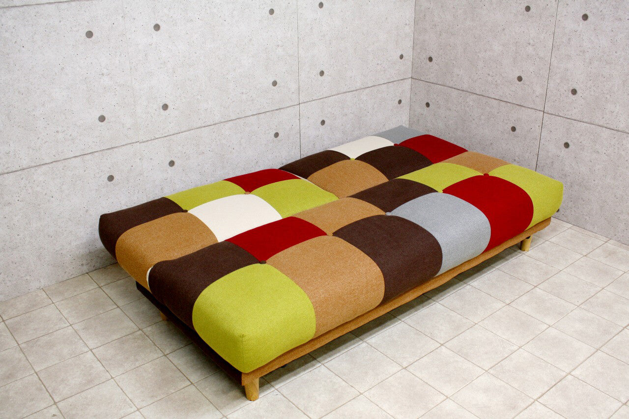 ソファベッド リクライニング セパレート カラフル