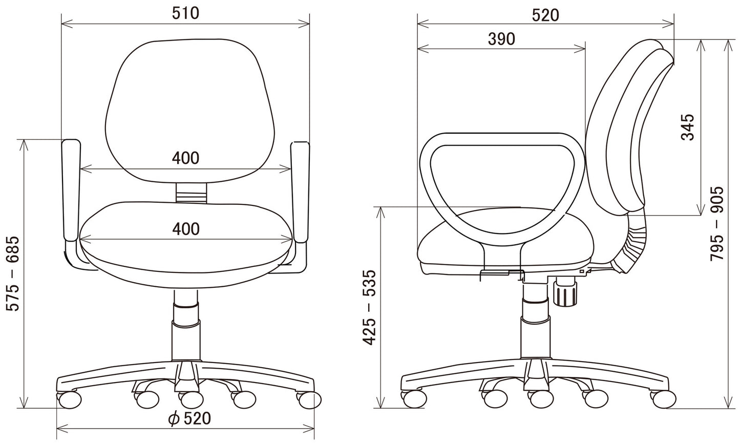 デスクチェア Karara カララ