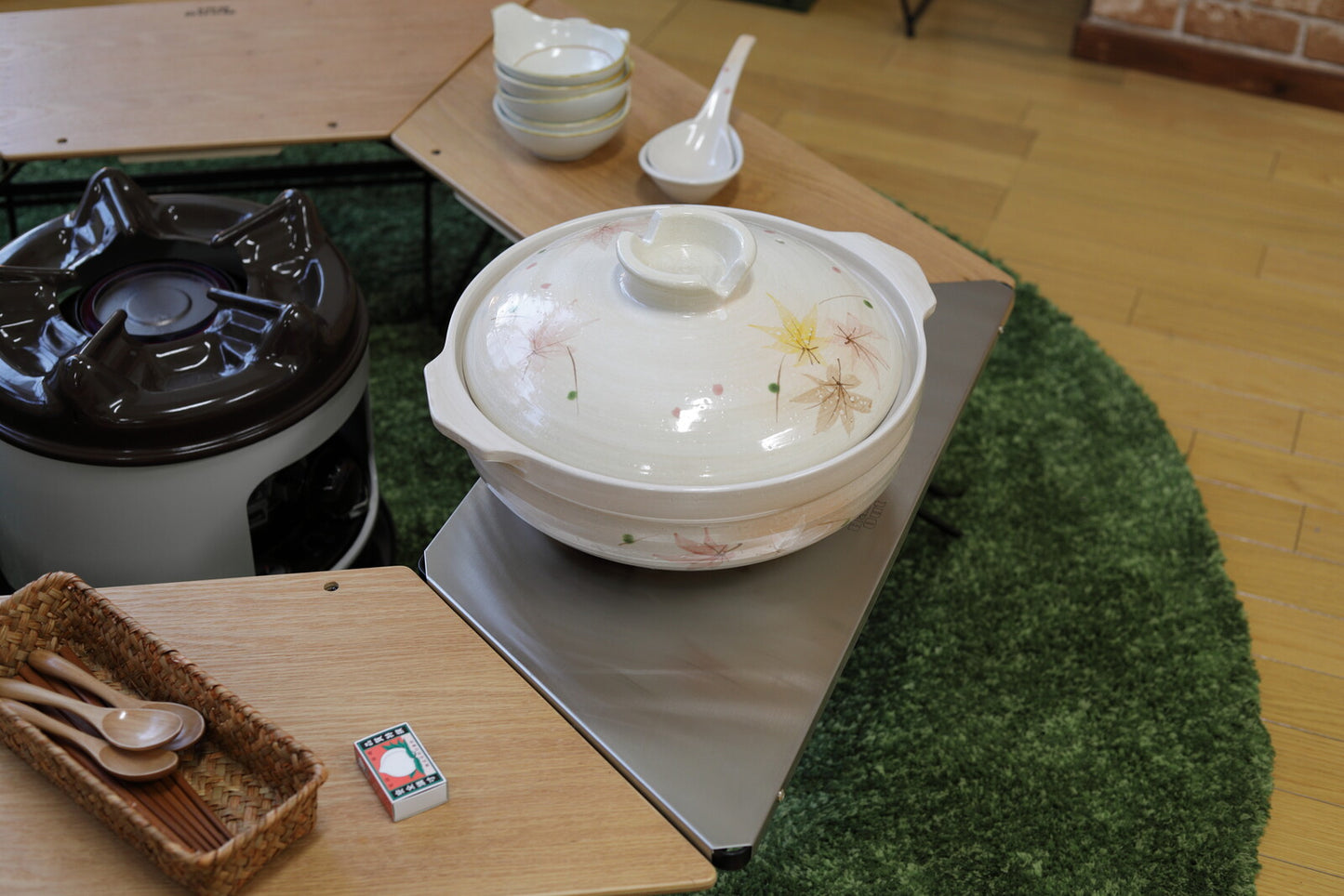 FRT Arch Table アーチテーブル ステンレス・ウッド FRT7030 3個で1セット