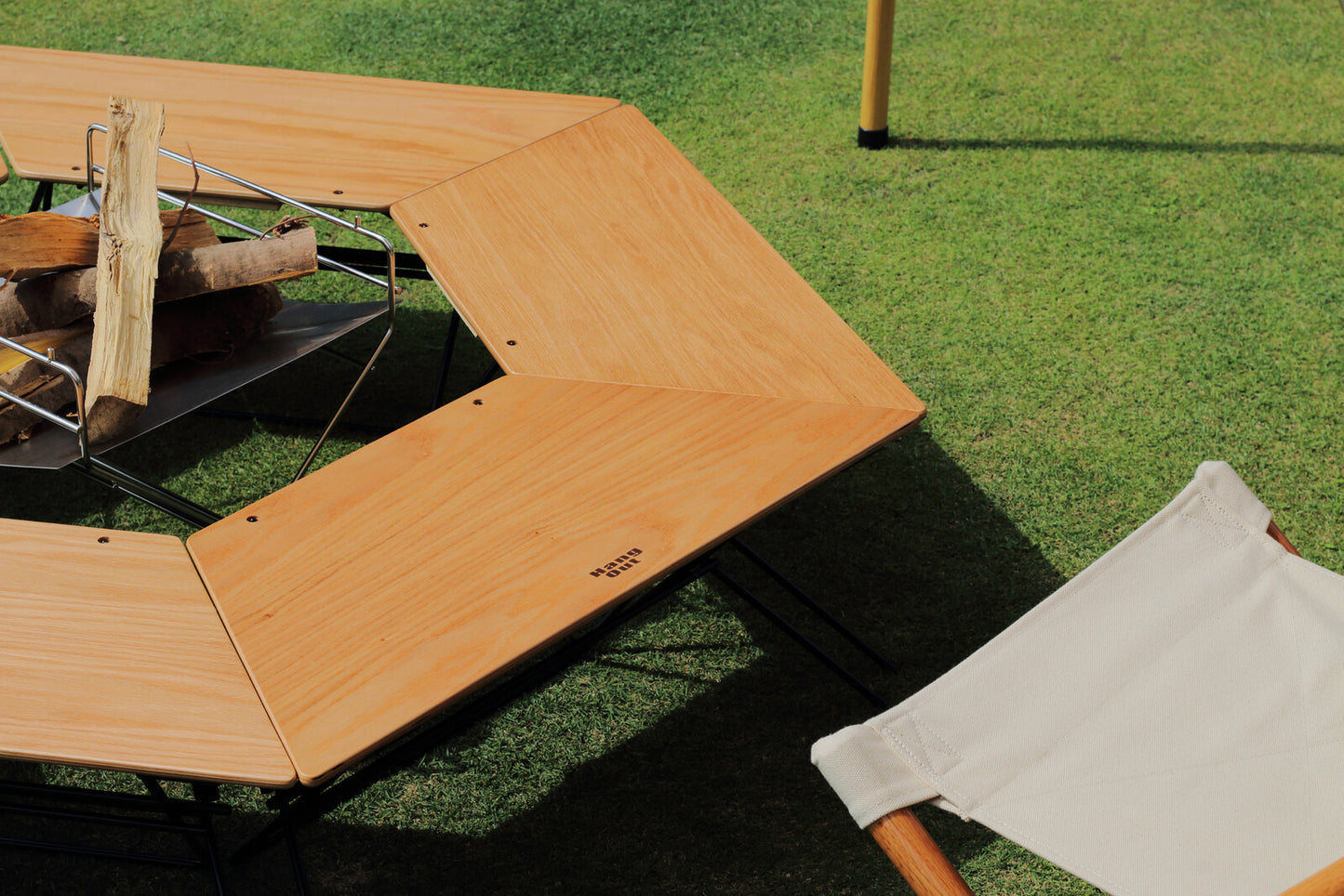 FRT Arch Table アーチテーブル ステンレス・ウッド FRT7030 3個で1セット
