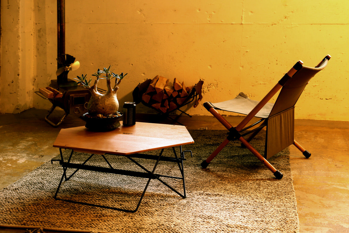 FRT Arch Table アーチテーブル ステンレス・ウッド FRT7030 3個で1セット