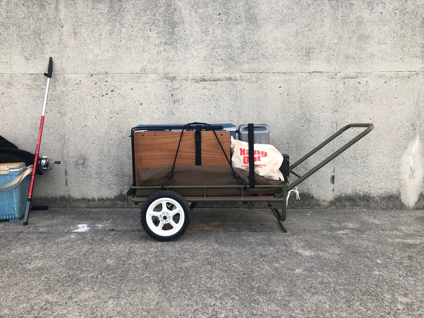 NIGURUMA 荷車 台車 キャリーカート NGM7240RD レッド