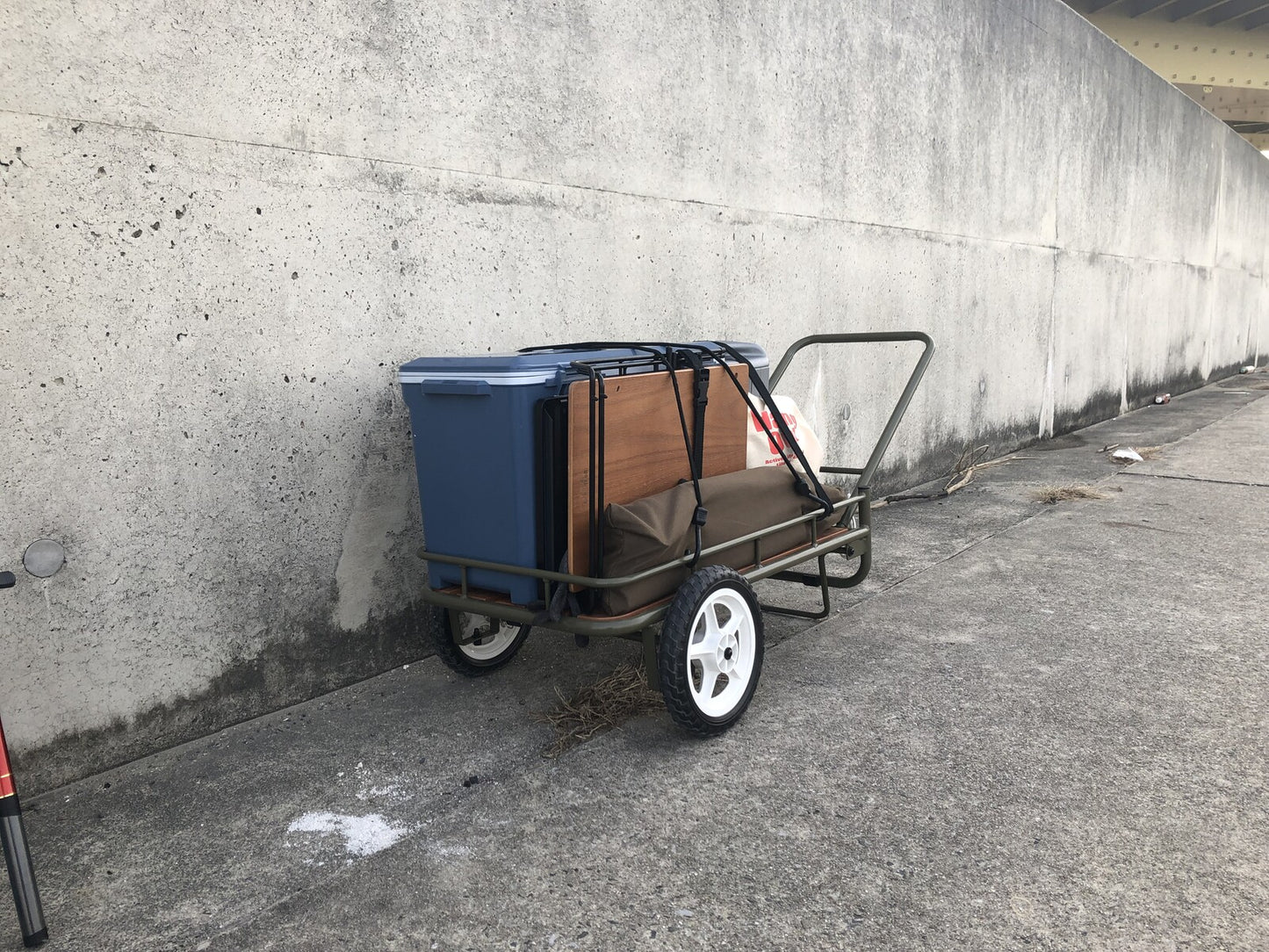 NIGURUMA 荷車 台車 キャリーカート NGM7240RD レッド