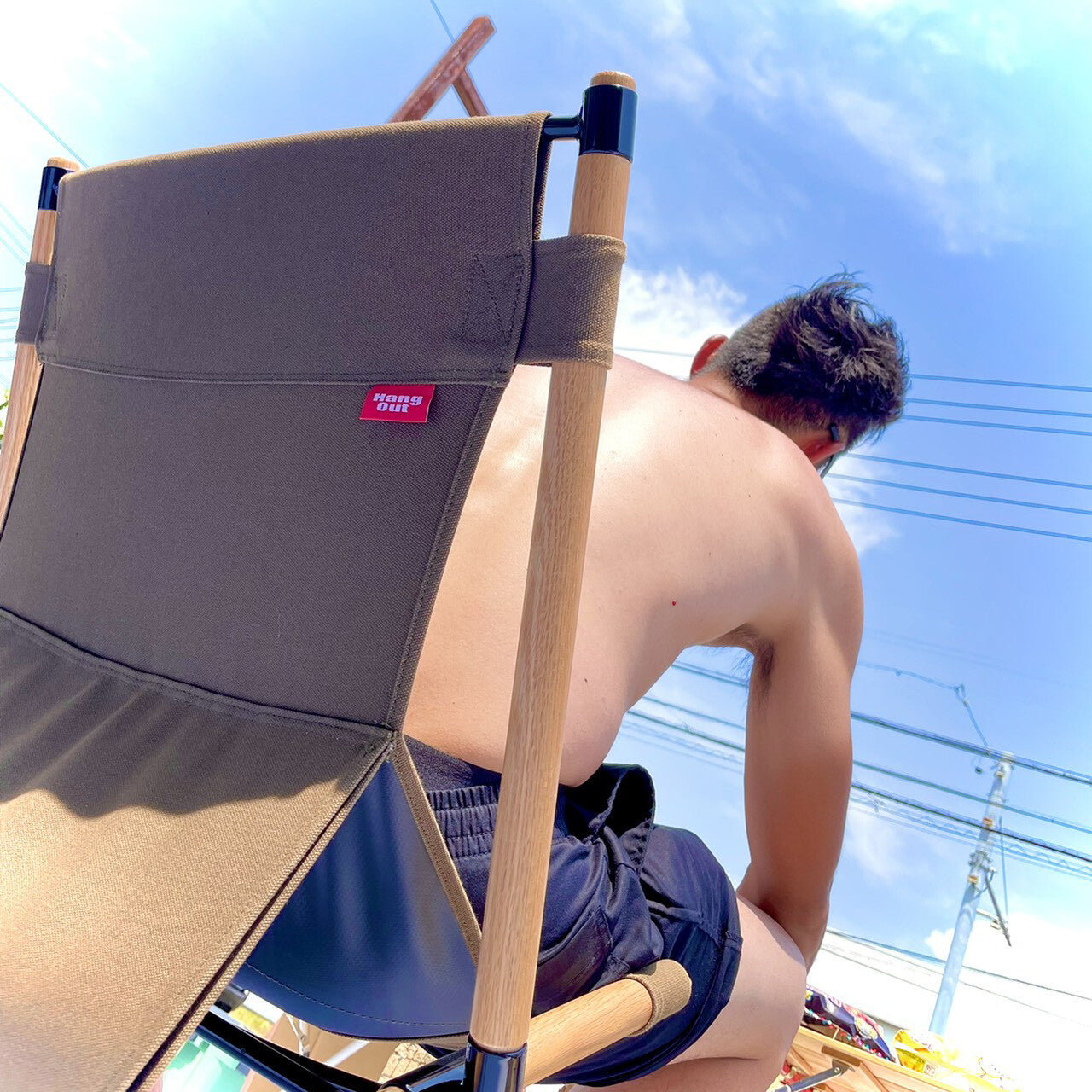 Pole Low Chair ポールローチェア アウトドアチェア POLN56