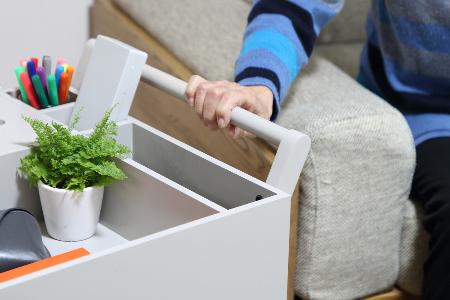 忘れ物防止ワゴン