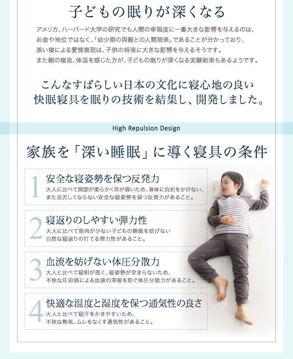 折りたたんで収納できるポケットコイル入 快眠敷布団マットレス EVA Air エヴァエア