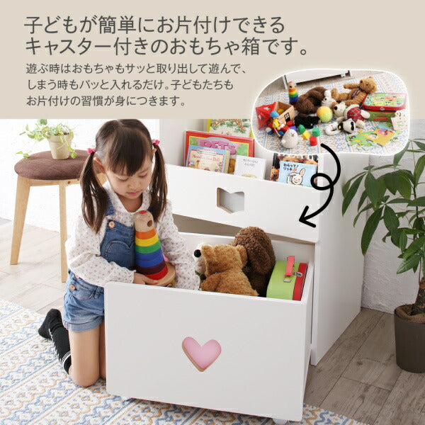 落書きが消せる ホワイトキッズ収納シリーズ ★完成品