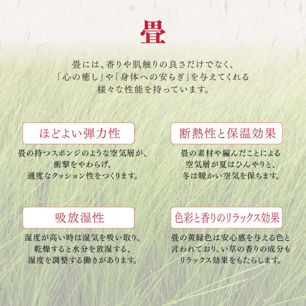 ❷日本製 収納付きデザイン畳リビングステージ そよ風 そよかぜ 専用別売品畳1枚