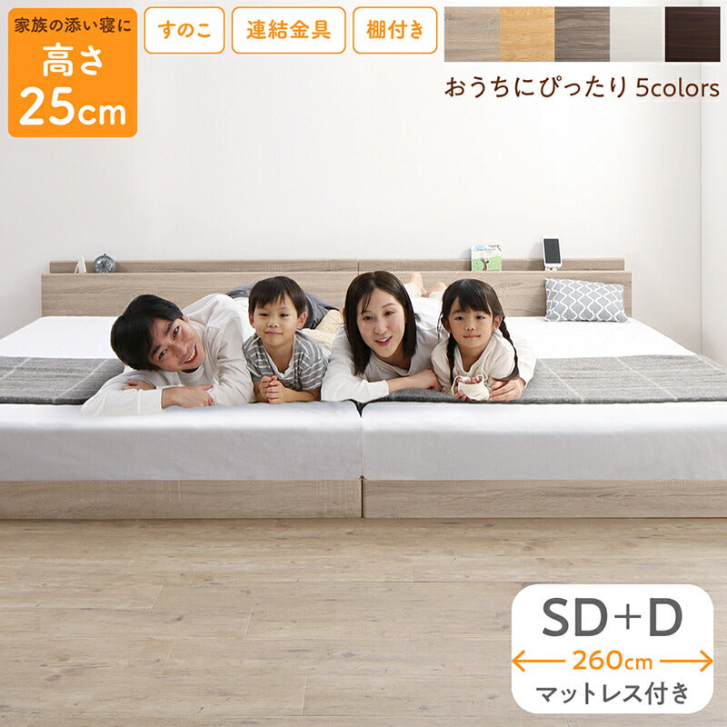 ③床 トコ ファミリーベッド ゾーンコイルマットレスタイプ