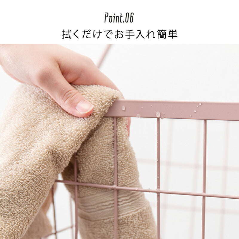 2段ランドリーラック(角型)-KR-