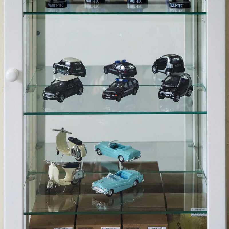 コレクションケース・タテ型ハイタイプ DBR/WW