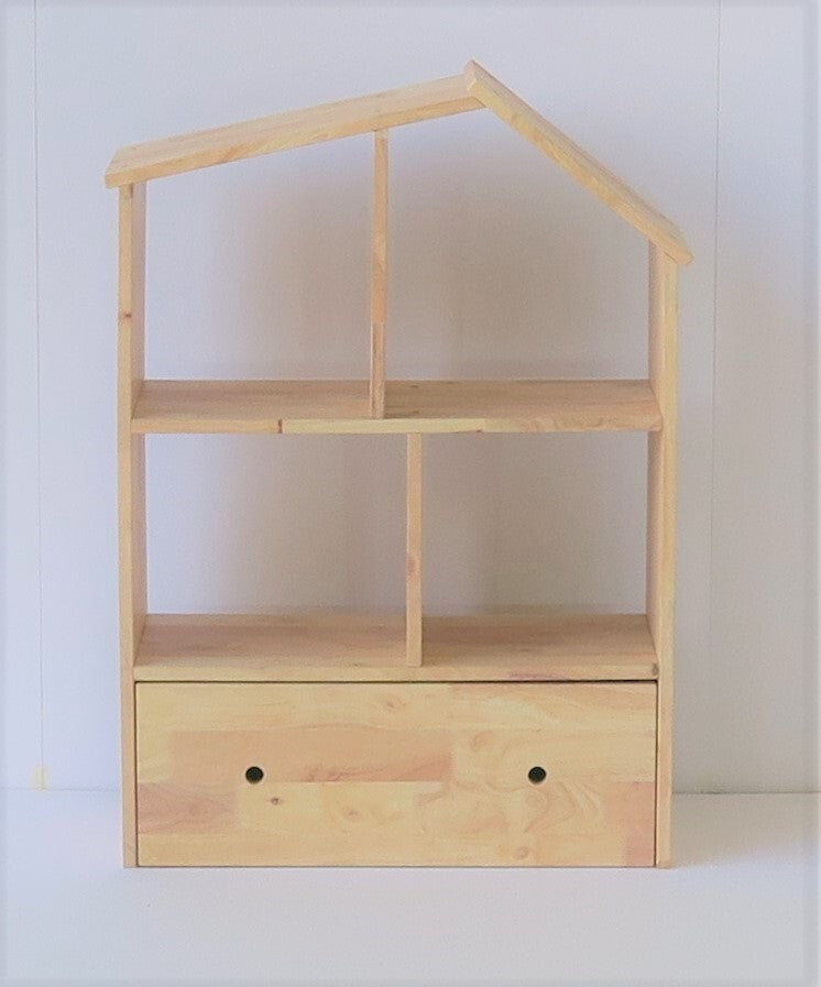 天然木をふんだんに使ったナチュラルシリーズ <組立家具/NATURAL SIGNATURE ハウスシェルフ>