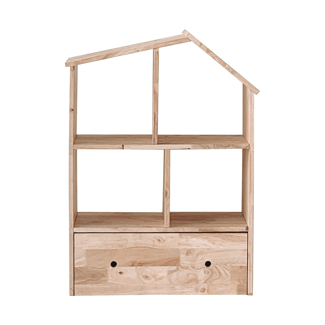 天然木をふんだんに使ったナチュラルシリーズ <組立家具/NATURAL SIGNATURE ハウスシェルフ>