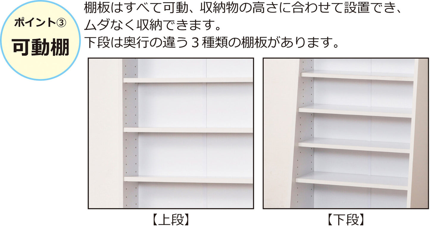 大容量ホームシェルフ W60、W75