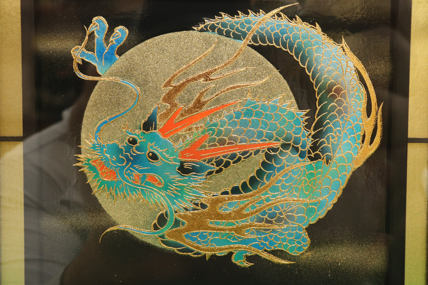 兜平飾り五月人形ケースセット (42cm×27cm×44cm)