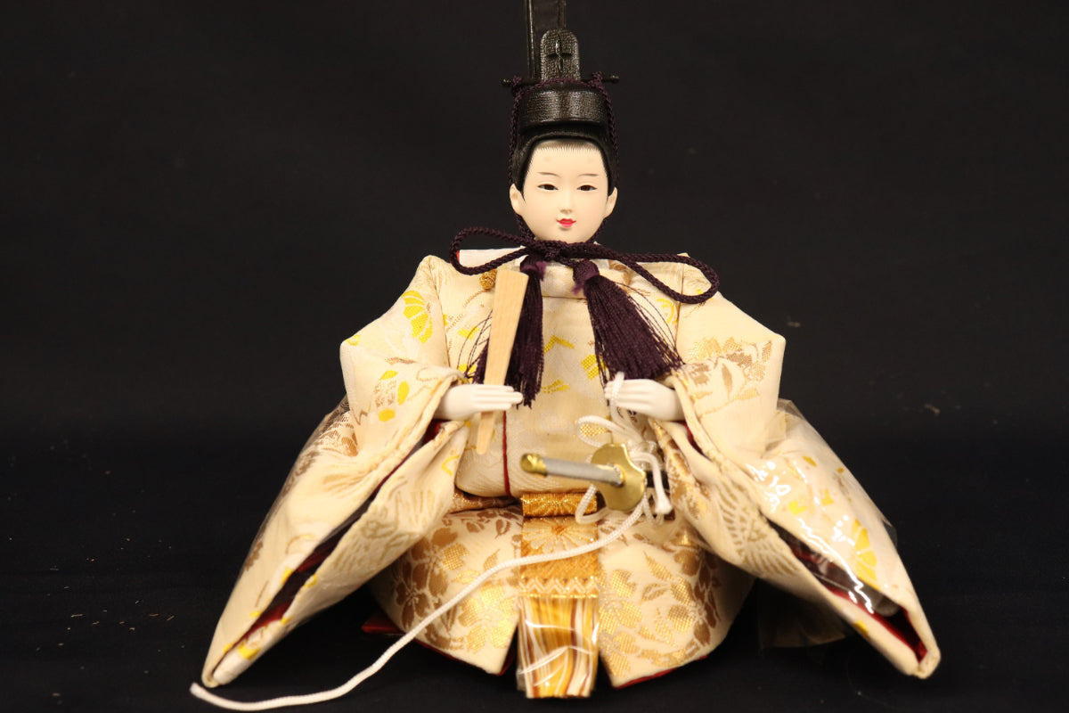 収納親王飾り雛人形セット(55cm×38cm×53cm)