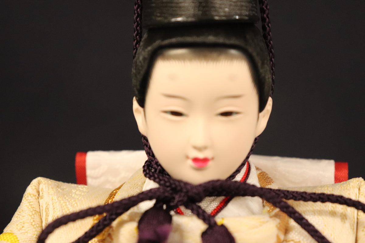 収納親王飾り雛人形セット(55cm×38cm×53cm)