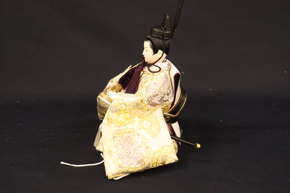 収納親王飾り雛人形セット(65cm×40cm×57cm)