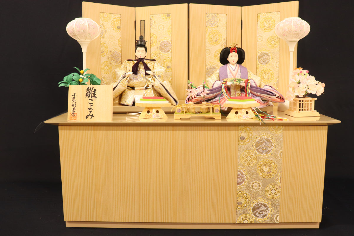 収納雛人形　親王飾り 収納親王飾り雛人形セット（65cm×40cm×57cm） – 大野屋公式オンライン