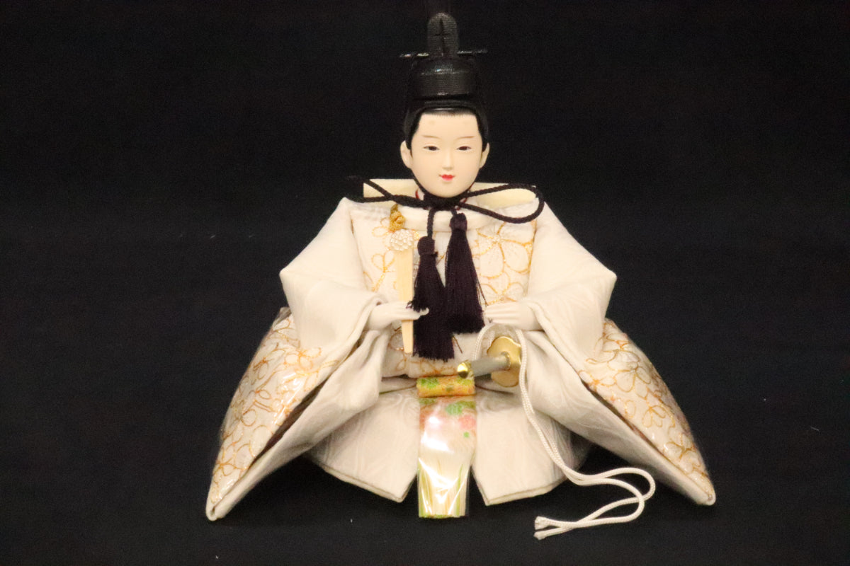 親王飾り雛人形セット(57cmx35cmx28cm)