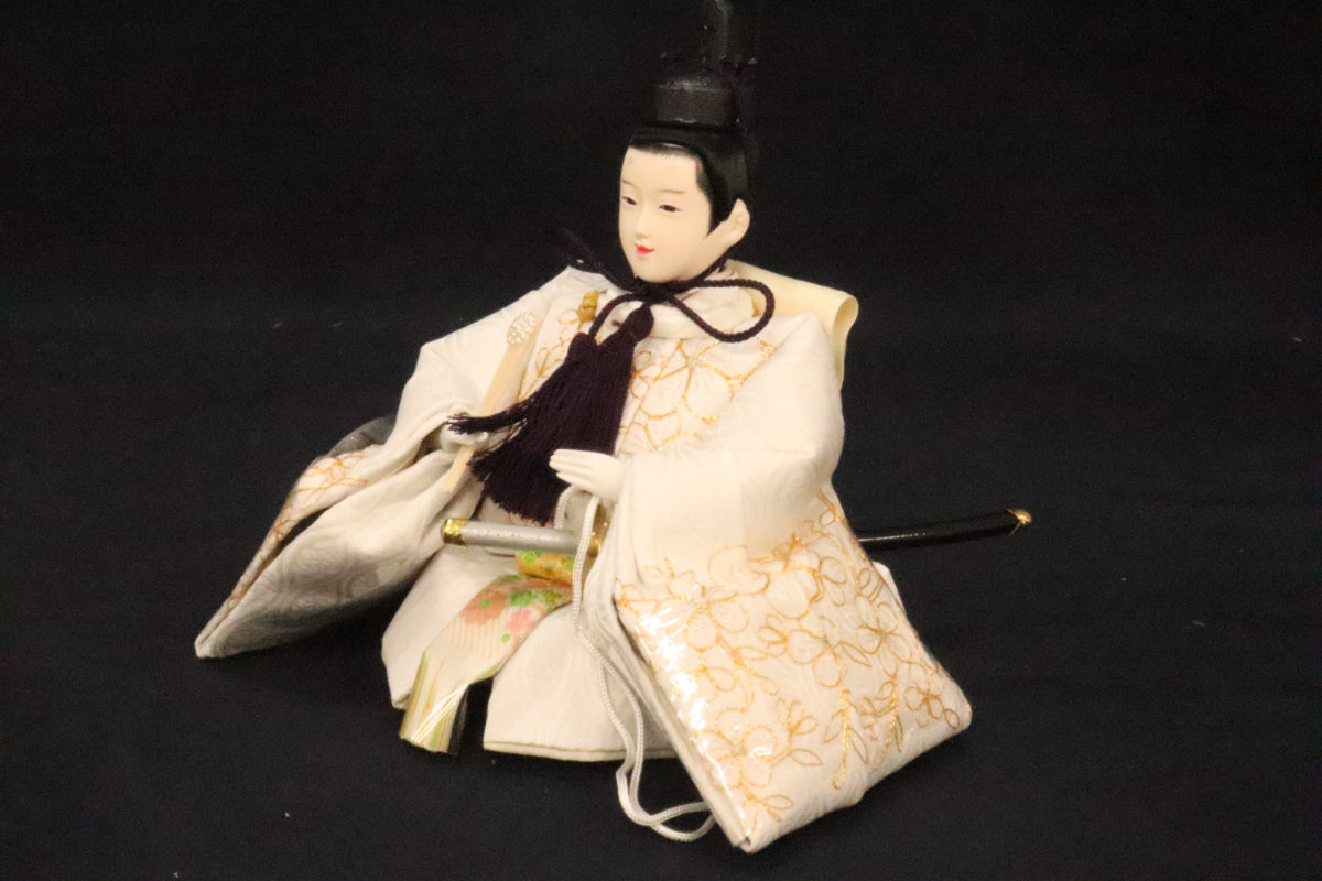親王飾り雛人形セット(57cmx35cmx28cm)