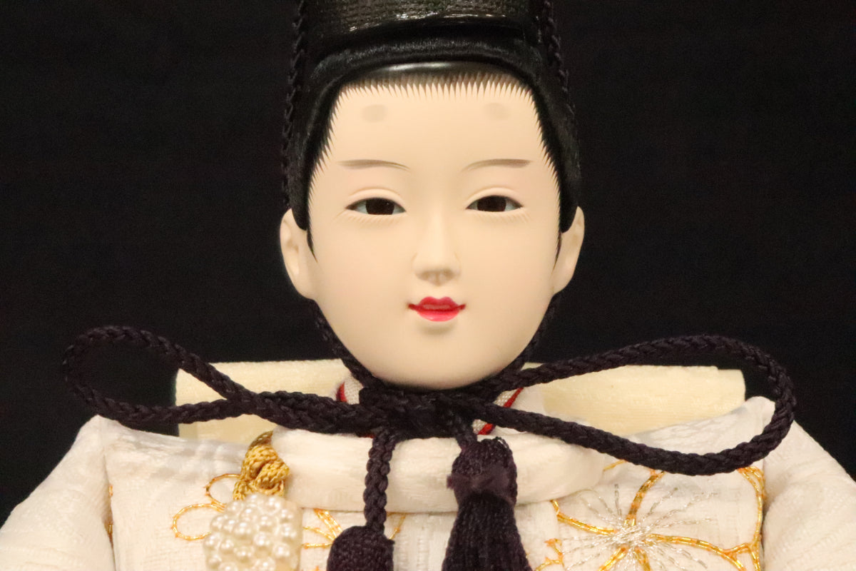 親王飾り雛人形セット(57cmx35cmx28cm)