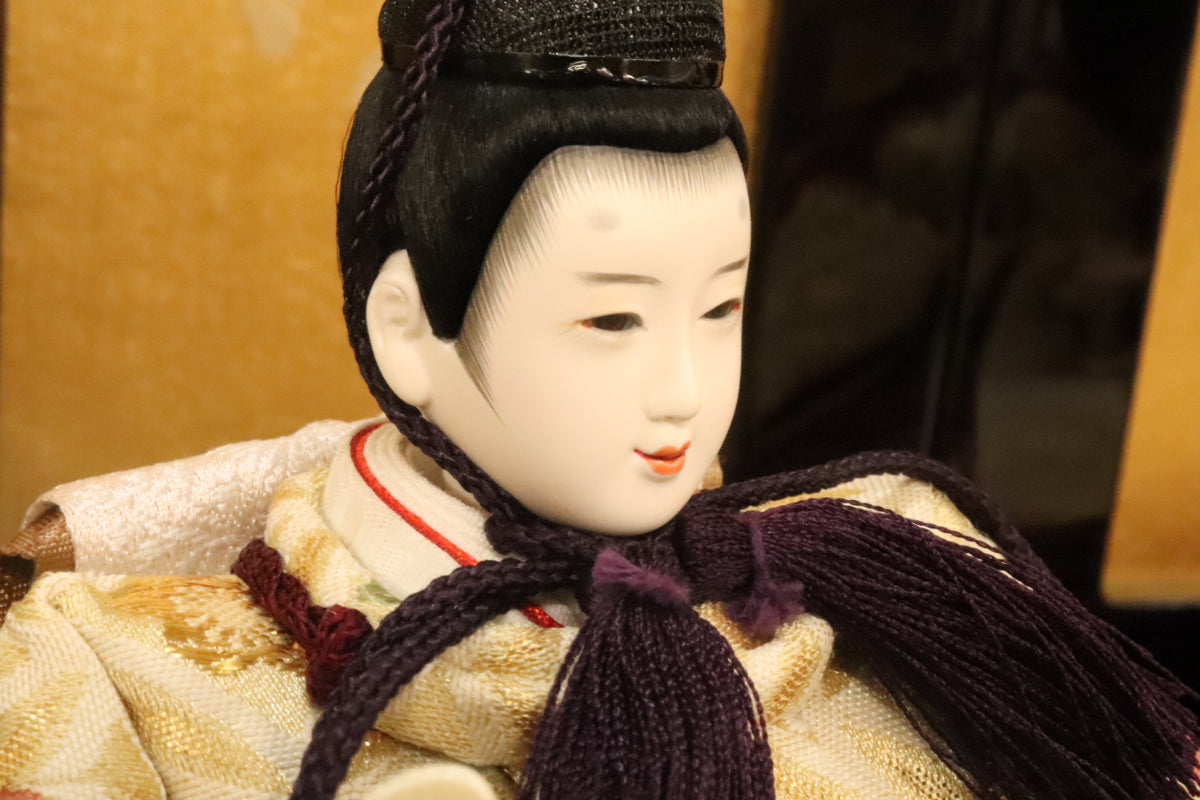 親王飾り雛人形セット (60cm×40cm×30cm) 花ごろも