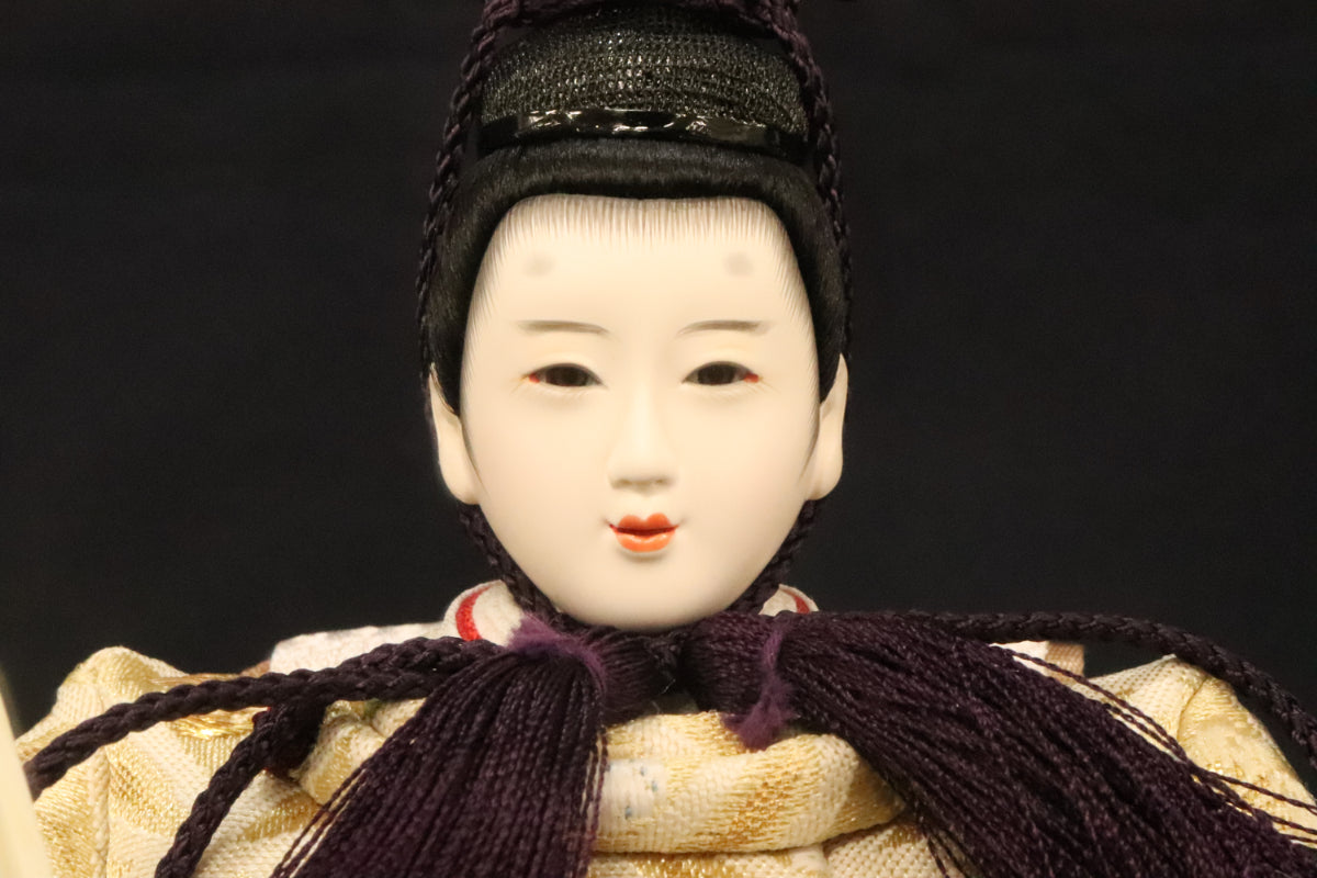 親王飾り雛人形セット (60cm×40cm×30cm) 花ごろも