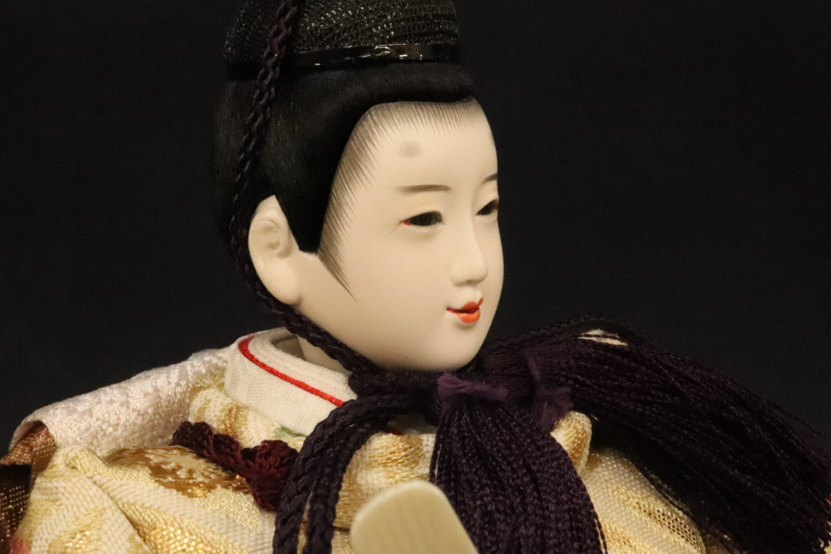 親王飾り雛人形セット (60cm×40cm×30cm) 花ごろも