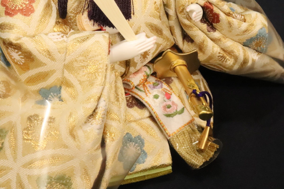 親王飾り雛人形セット (60cm×40cm×30cm) 花ごろも