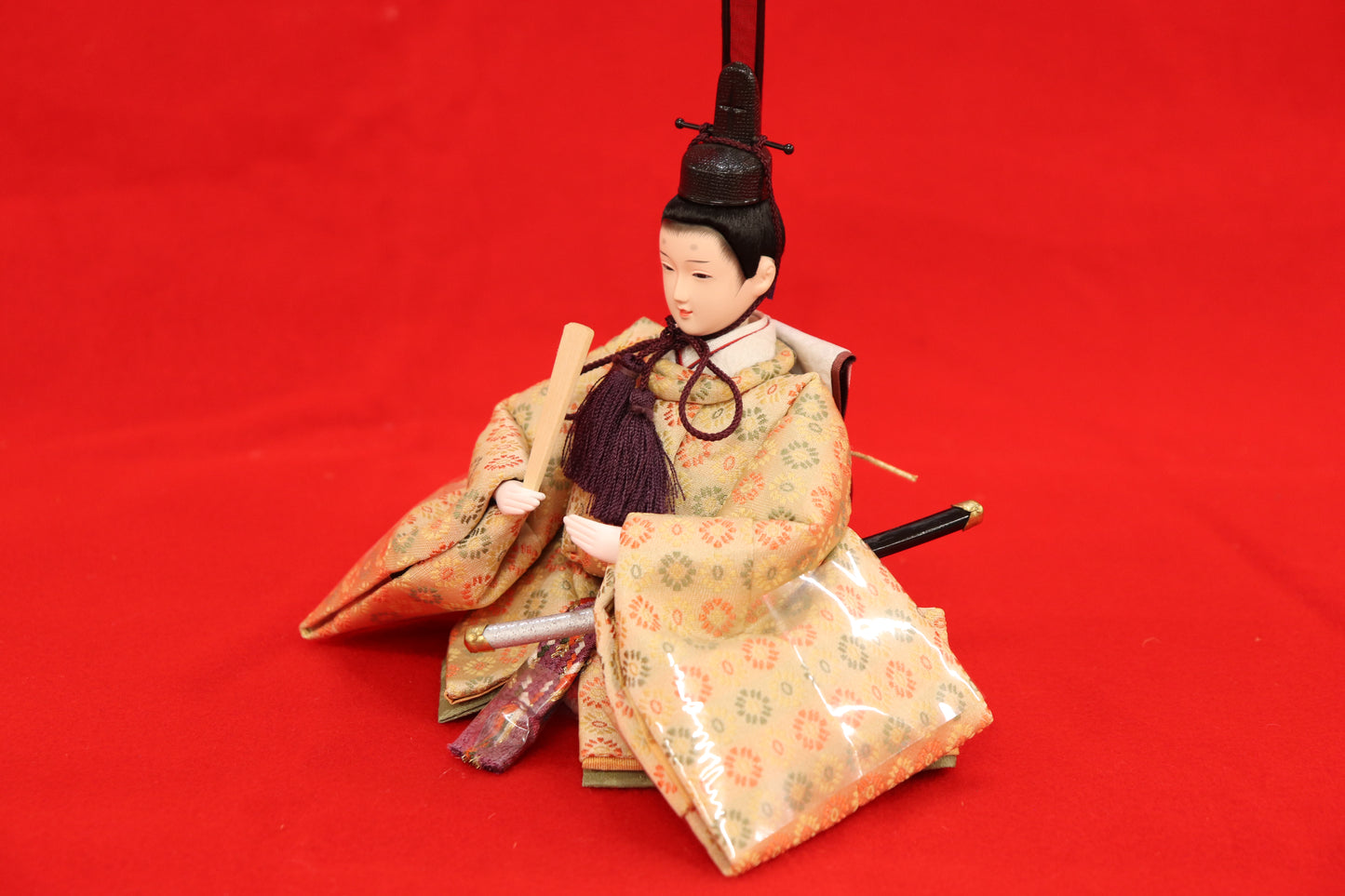 親王飾り雛人形セット (50cmx30cmx28cm)