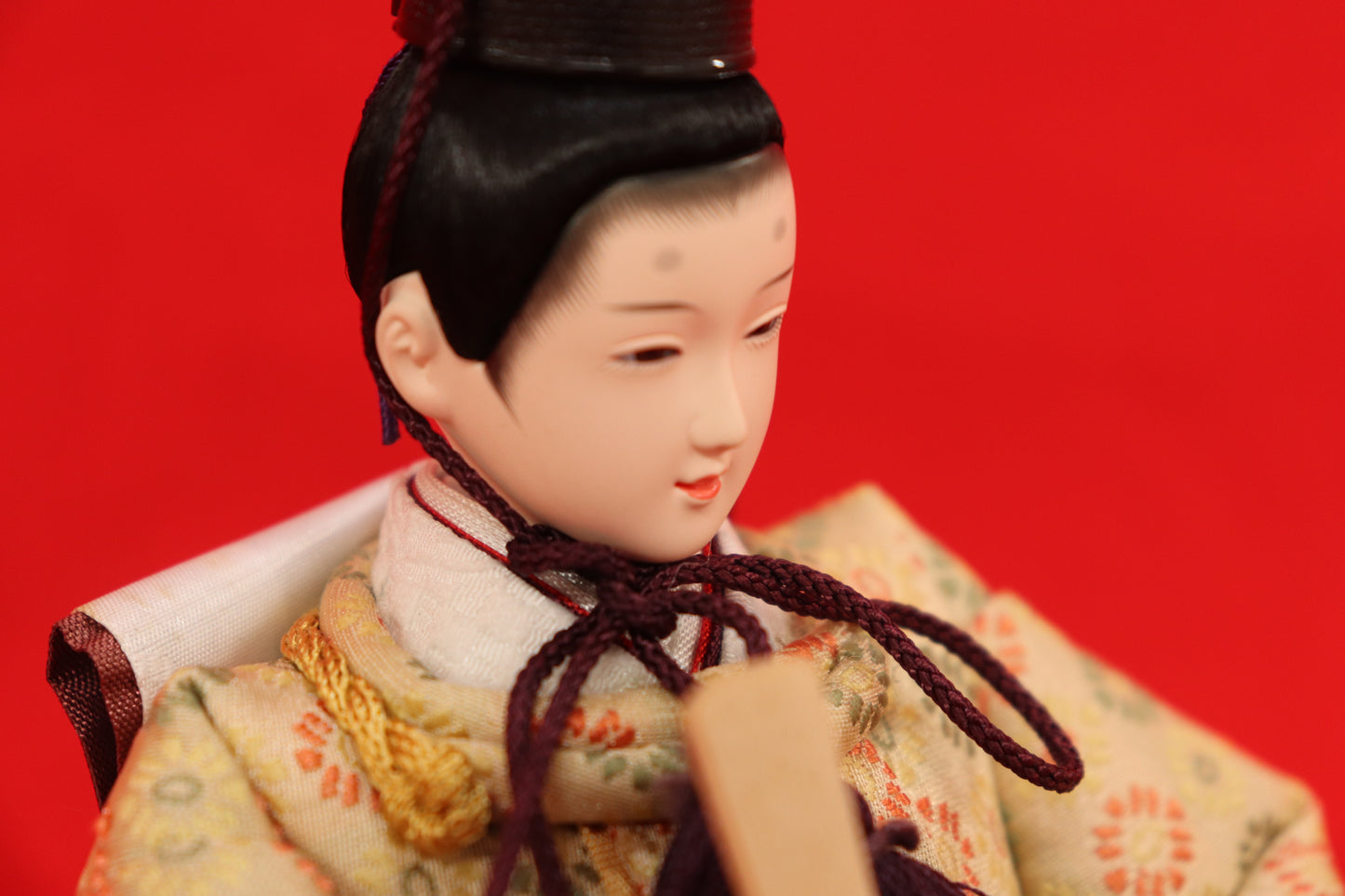 親王飾り雛人形セット (50cmx30cmx28cm)