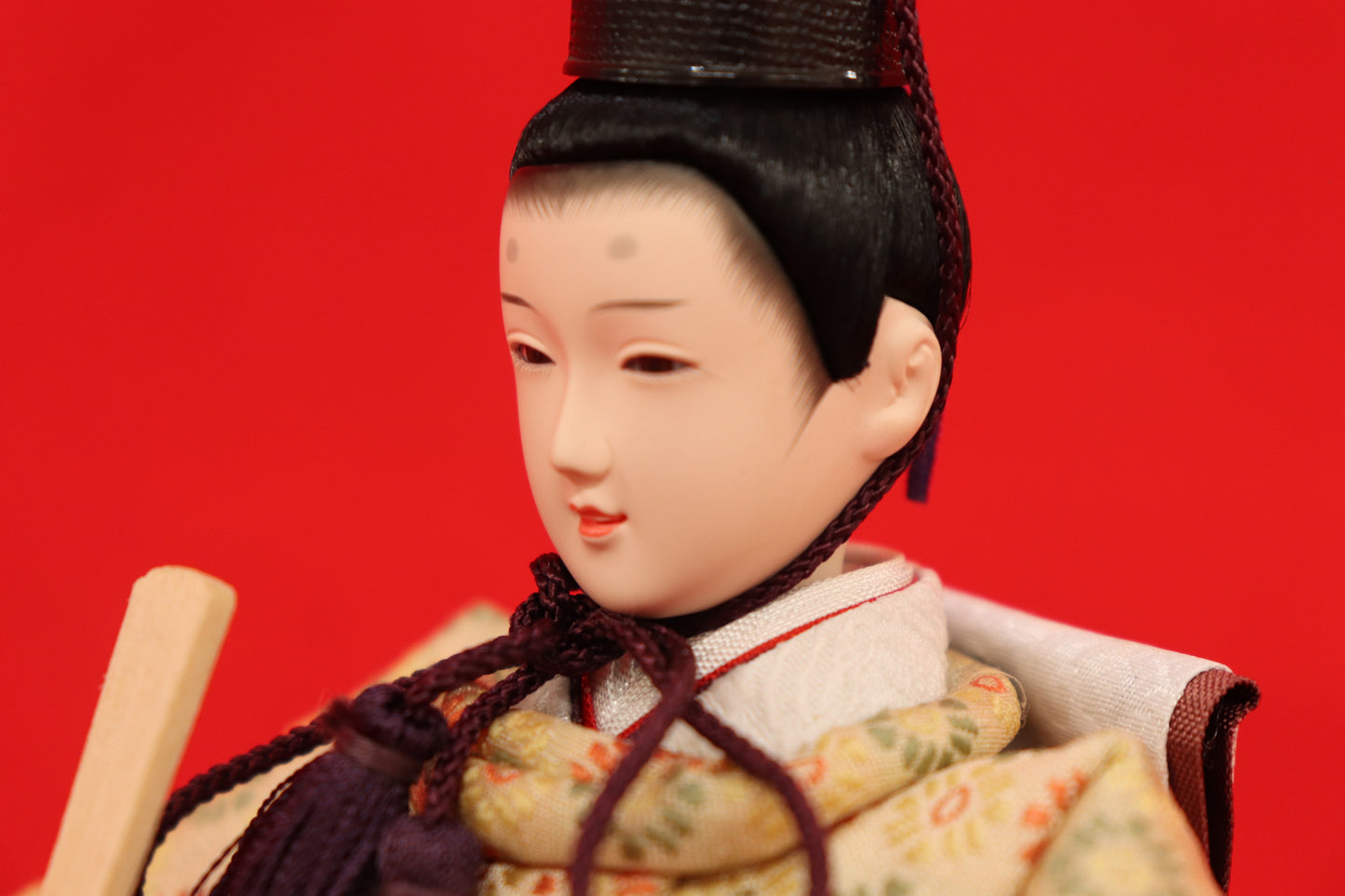 親王飾り雛人形セット (50cmx30cmx28cm)