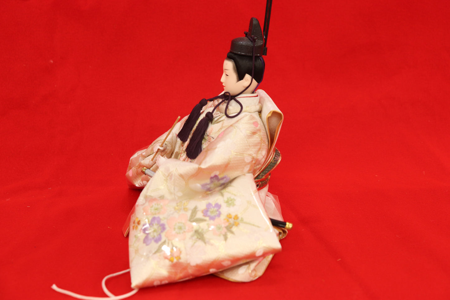 親王飾り雛人形セット(65cmx38cmx36cm)