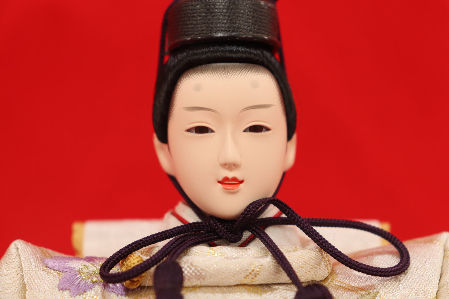 親王飾り雛人形セット(65cmx38cmx36cm)