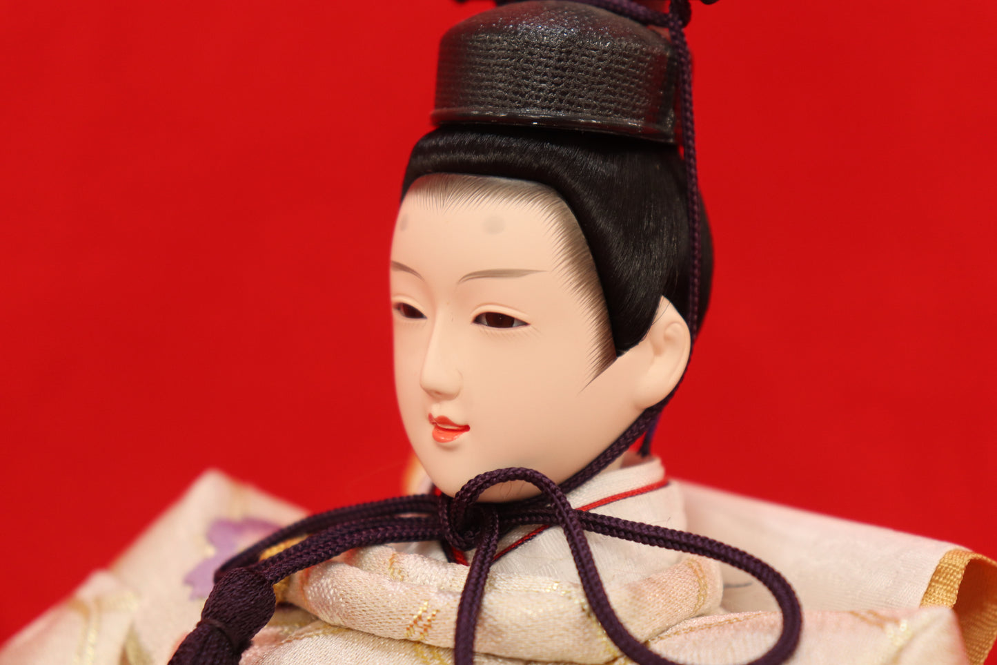 親王飾り雛人形セット(65cmx38cmx36cm)