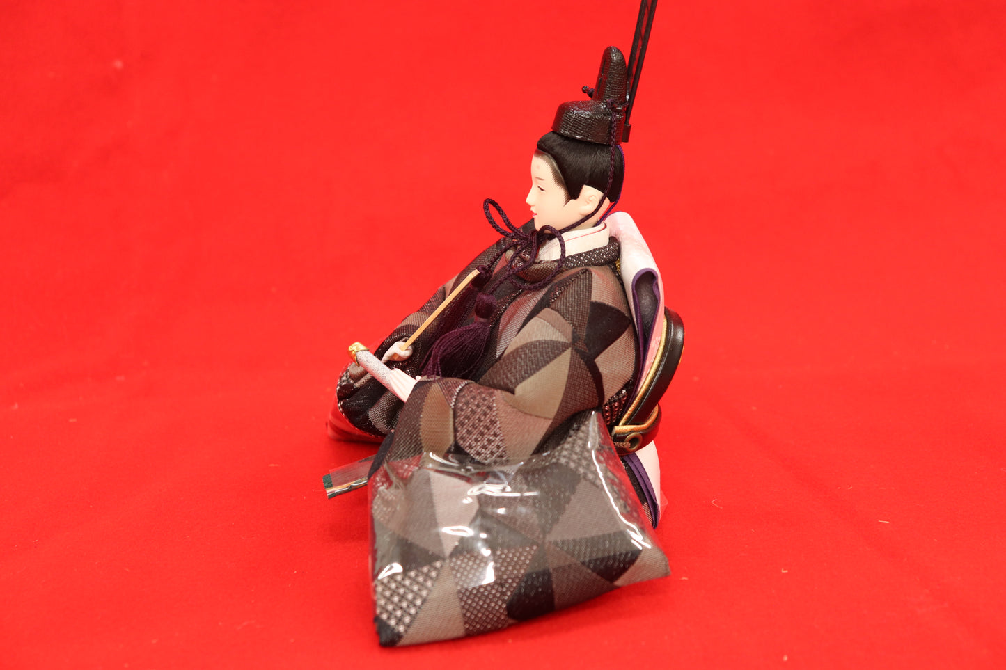 親王飾り雛人形セット (50cmx29cmx26cm)