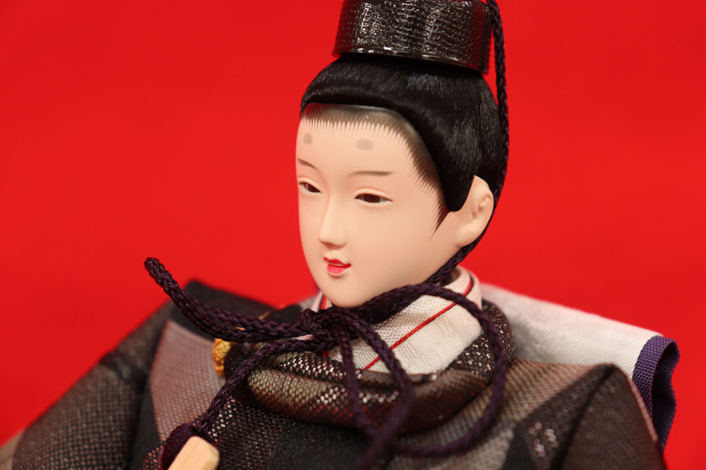 親王飾り雛人形セット (50cmx29cmx26cm)