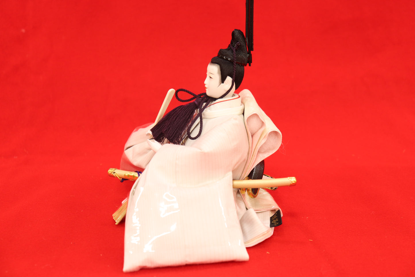 親王飾り雛人形セット (幅55×奥行33×高さ23)cm