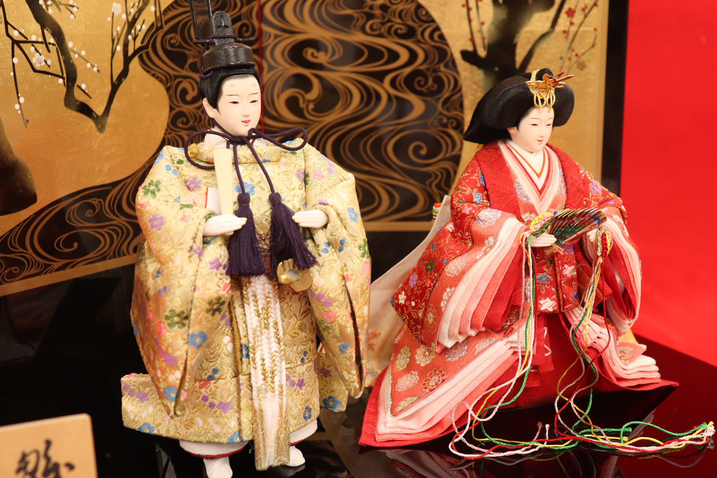 親王飾り雛人形セット(50cm×35cm×44㎝)
