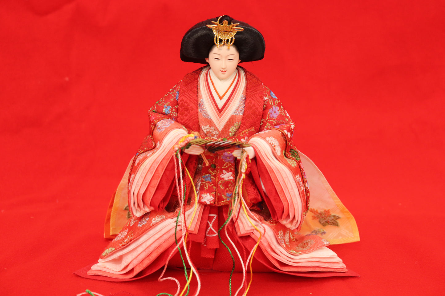 親王飾り雛人形セット(50cm×35cm×44㎝)