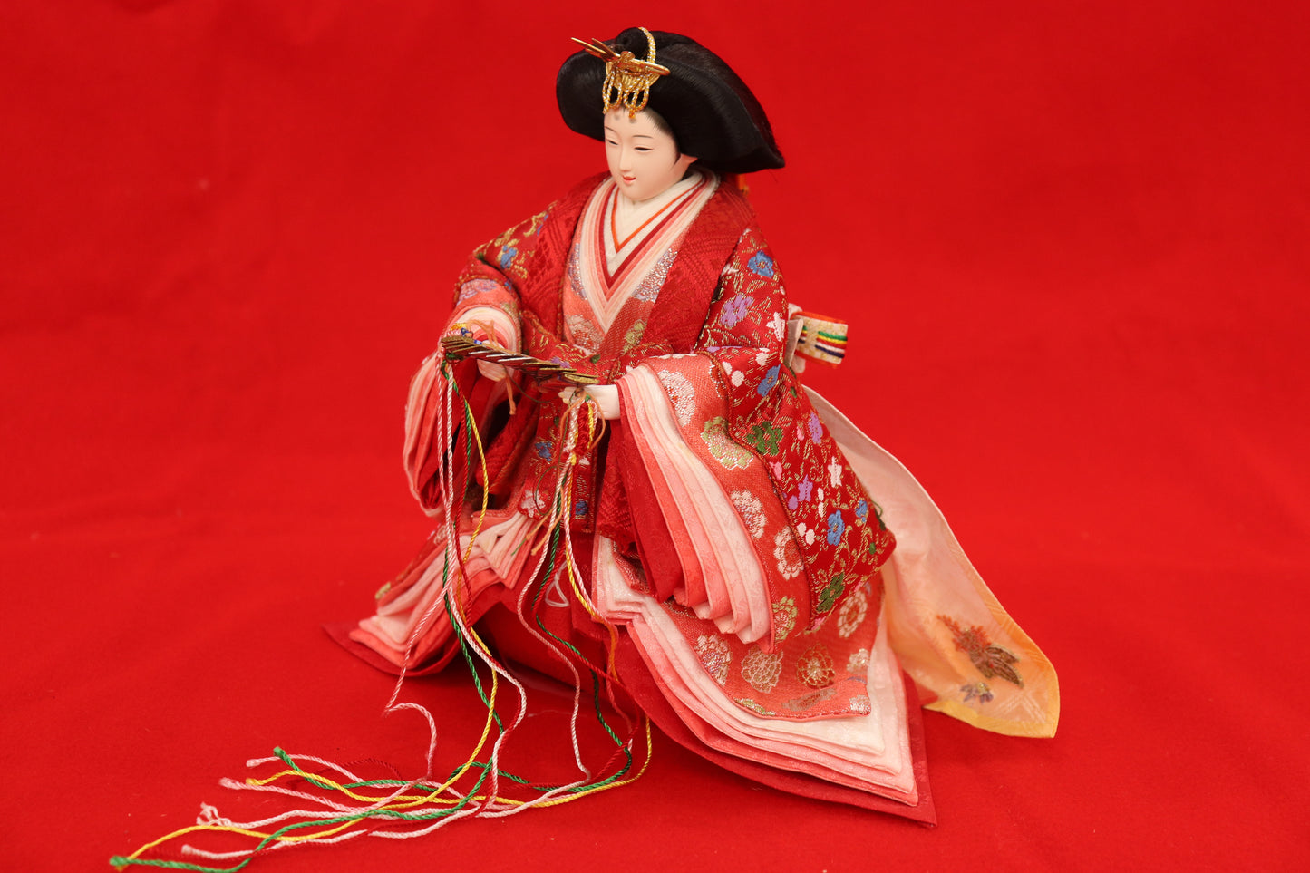 親王飾り雛人形セット(50cm×35cm×44㎝)