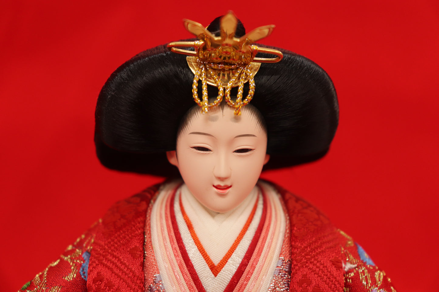 親王飾り雛人形セット(50cm×35cm×44㎝)