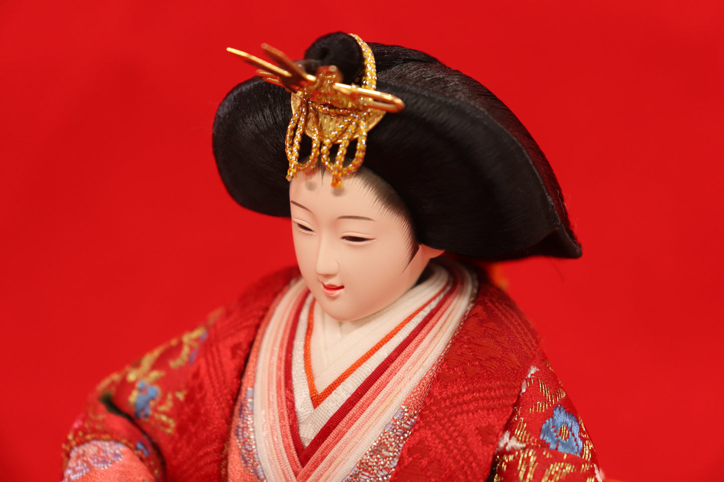 親王飾り雛人形セット(50cm×35cm×44㎝)