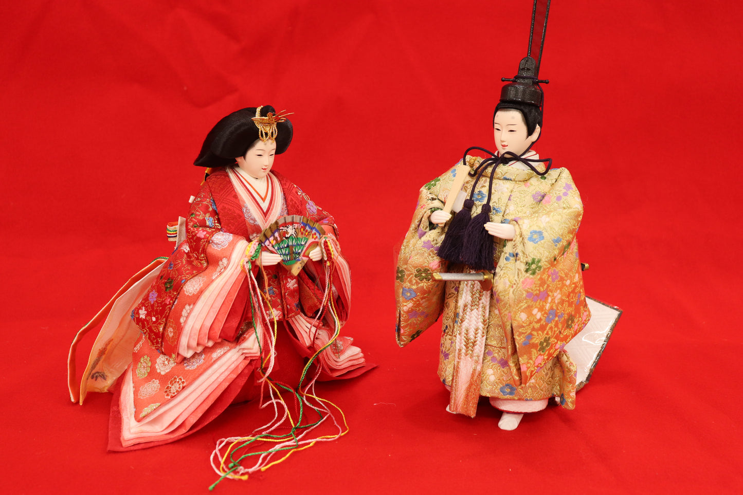 親王飾り雛人形セット(50cm×35cm×44㎝)