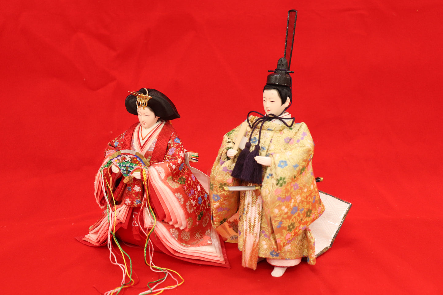 親王飾り雛人形セット(50cm×35cm×44㎝)