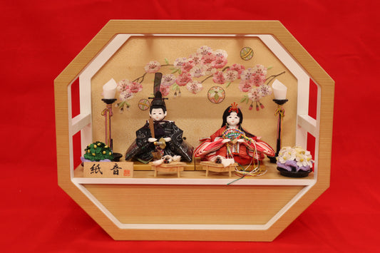 親王飾りセット(43cm×19㎝×35㎝)