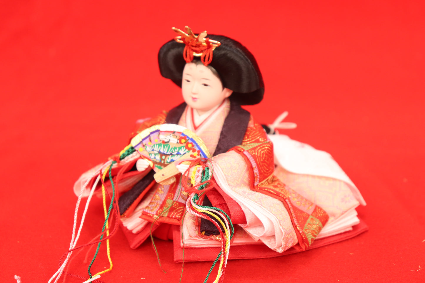 親王飾り雛人形セット(40cmx40cmx20cm)