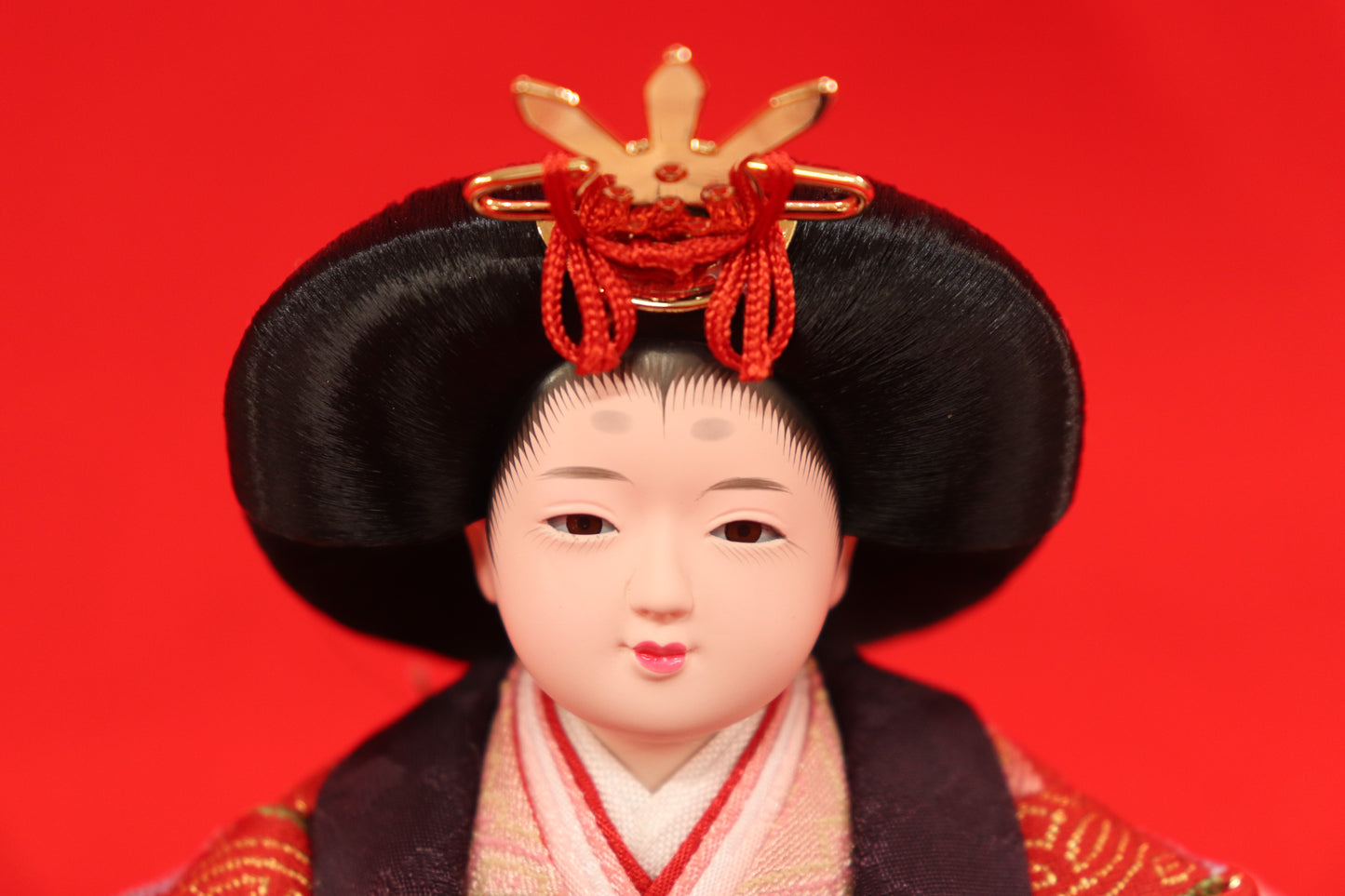 親王飾り雛人形セット(40cmx40cmx20cm)